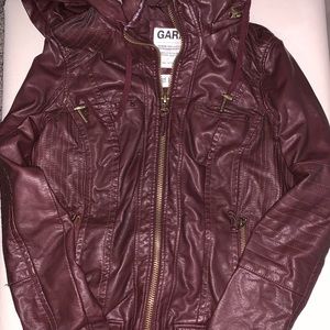 Garage “Perfect Bomber” leather Jacket